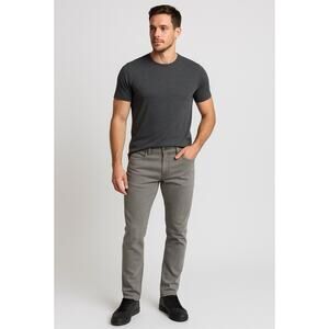 Barbell Apparel Jeans Mens Size 30 Gray Straight Athletic Fit 2.0 Stretch NWT